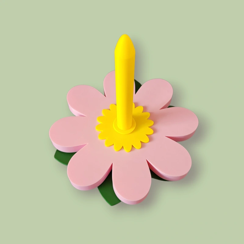 Klubkotoč 2. generace - květina růžová - předobjednávka (Dodání do 3 týdnů) 2