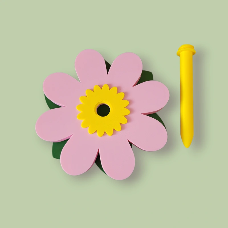 Klubkotoč 2. generace - květina růžová - předobjednávka (Dodání do 3 týdnů) 1