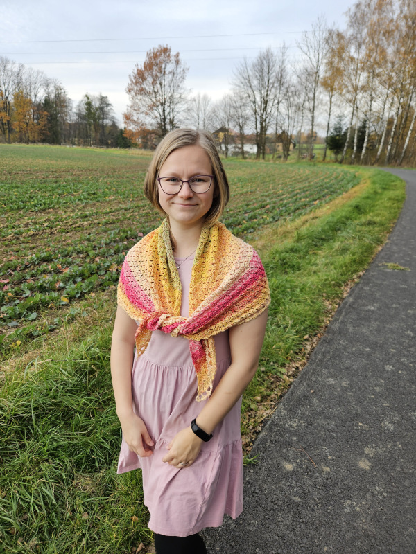 Návod na šátek Megane 2