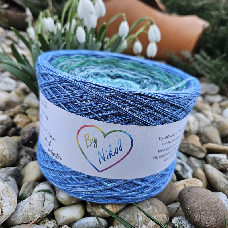 Horský potok 1000m / 4nitka s lurexem 2