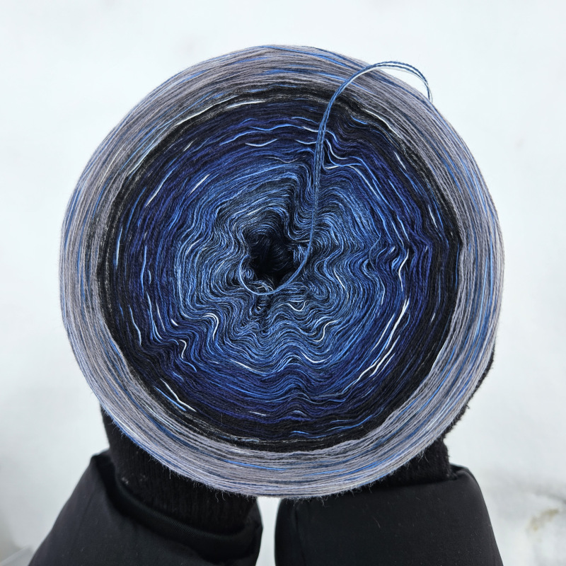 Háčkovací sada - Šátek Megane - varianta Deep 2