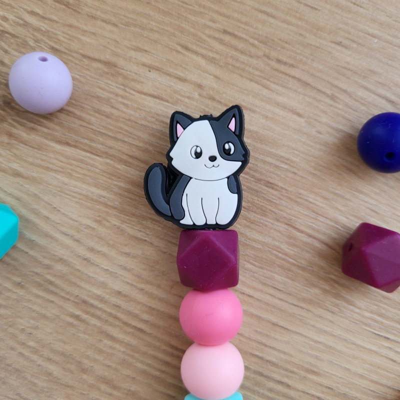 Designový háček vel. 3mm / kočička 1