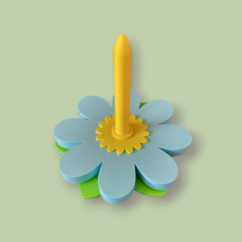 Klubkotoč 2. generace - květina modrá - předobjednávka (Dodání do 3 týdnů) 3