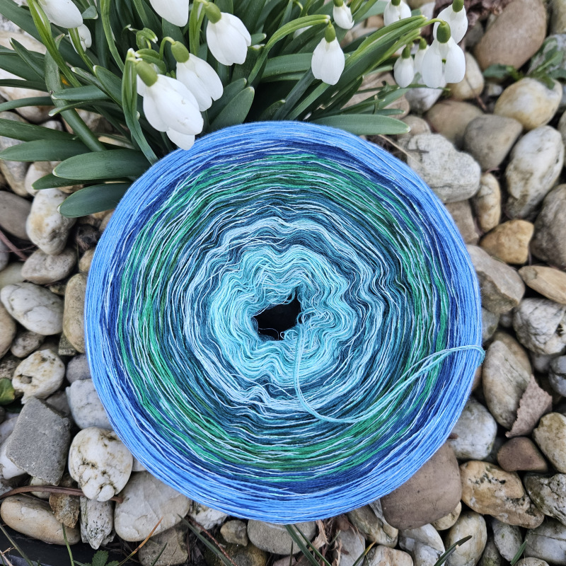 Horský potok 1500m / 4nitka s lurexem